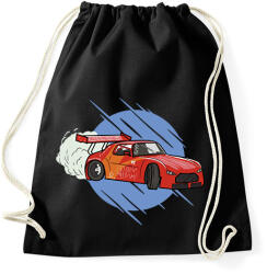 printfashion Drift autó - Sportzsák, Tornazsák - Fekete (17849926)