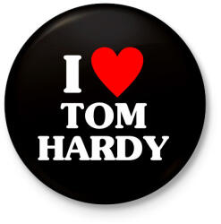 printfashion I LOVE TOM HARDY - Kitűző, hűtőmágnes - Fekete (17726206)
