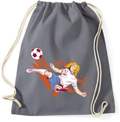 printfashion Focista - Sportzsák, Tornazsák - Grafitszürke (17821113)