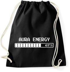printfashion AURA ENERGY 67 - Sportzsák, Tornazsák - Fekete (17788698)