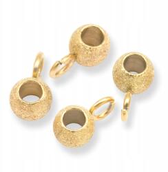 MIXFORM Bail Ékszernyakkendő, Rozsdamentes acél, Texturált, 7x5x3mm, 4 db (13WB26962)