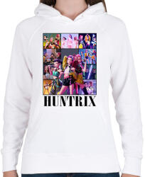 printfashion Huntrix Kpop Demon Hunters - Női kapucnis pulóver - Fehér (17732183)
