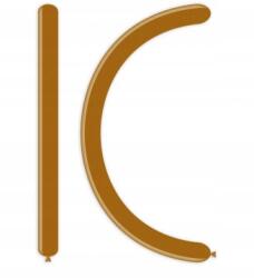  Lufik modellezéshez, Metálos arany színű, 100 db, hosszú 150 cm