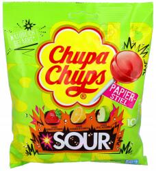 Chupa Chups Nyalóka Chupa Chups Savanyú ízkeverék Gyümölcsös 10 db Alma Citrom (8410031976373)