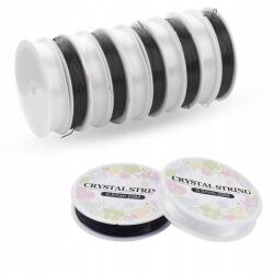 MIXFORM Rugalmas szilikon cérna, mix fekete-fehér, 0, 5mm, kb. 20m/10tekercs (13WB26870)