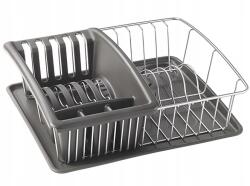 Metaltex Márkás Robusztus Modern edényszárító csepegtető Aquatex Plus Swiss (325026)