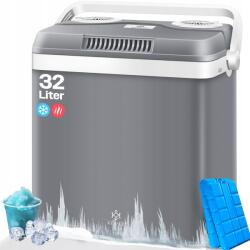 KESSER Hűtőszekrény Kesser 32 L 12V, 230V dugó, minihűtő, termoelektromos