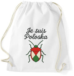 printfashion Je suis poloska - Sportzsák, Tornazsák - Fehér (17764715)