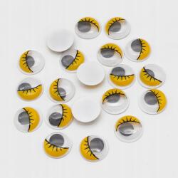 MIXFORM Mozgatható Szem Dekoráció 12x3.5mm 20db (3WB4230)