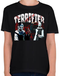 printfashion terrifier - Gyerek póló - Fekete (17770540)
