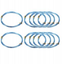 MIXFORM Alumínium drót kézműves, kék, 1mm, 10m/orsó, 10 db-os szett (13WB32054)