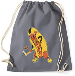 printfashion Hotdog hokista - Sportzsák, Tornazsák - Grafitszürke (17826669)