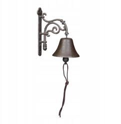 Relaxdays Öntöttvas fali csengő díszekkel (Żeliwny Dzwonek Ścienny z Ornamentami)