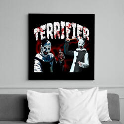 printfashion terrifier - Vászonkép - Fekete (17770882)