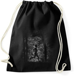 printfashion Erdei kocogás - Sportzsák, Tornazsák - Fekete (17825302)
