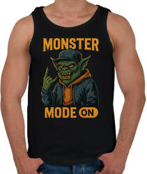 printfashion monster mode on - Férfi atléta - Fekete (17767292)