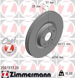 ZIMMERMANN Disc frana ZIMMERMANN 250.1377. 20 (250.1377.20)