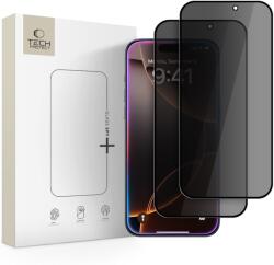 Tech-Protect 2x Стъклен протектор за iPhone 16 Pro / 17 / 17 Pro от Tech-Protect Anti Spy Glass Pro+ - Privacy (5906302319305)