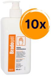  10x Bradogél kézfertőtlenítő 500ml pumpás (K_051022111)