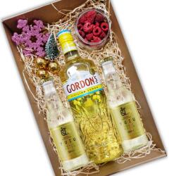  Karácsonyi Gordons Lemon ajándékcsomag díszdobozban - ginshop