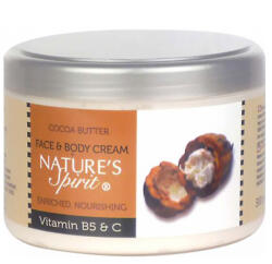  Nature's Spirit Arc- és testápoló krém kakaóvajjal 300ml