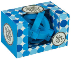  PP színes blokk puzzle, kék - Ördöglakatok - tarsasjatekvasar