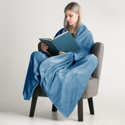 Takaró MIC szín indigókék sima stílus klasszikus anyag mikroszálas 160x210