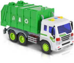 Moni Kisautó kukásautó 1: 16 emelhető platós zöld