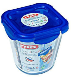 Pyrex Cook& Go Üvegtál - 0.8L, 12x12cm (36888)