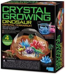 4M Set experimente de crescut cristale, 4M, Terariu cu dinozauri