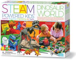 4M Kit stiintific, 4M, Lumea dinozaurilor, Steam kid
