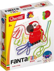 Quercetti FantaFilo - Joc creativ de cusut cu tema grădina zoologică (0576Q)
