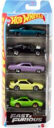 Mattel Hot Wheels - Fast & Furious set de 5 masini (JDR19)