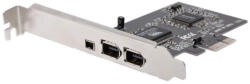 Makki PCIe карта Makki PCI-E card to Firewire 1394a (3+1) ports (MAKKI-PCIE-1394a-4x)