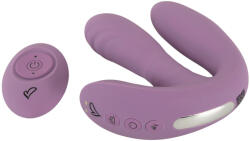 Beau Coeur Mireva - tripla karos, távirányítós vibrátor (lila) (54067220000)
