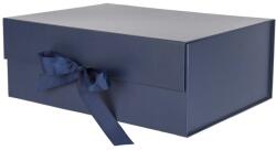 PROMO Díszdoboz összehajtható 33x25x12,5 cm sötétkék 775186