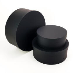 Corolla Papírdoboz fekete 3 db/szett