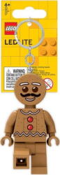 LEGO® Breloc cu lanterna LED, LEGO, figurina om de turta dulce, 6+ ani, multicolor (12608039)