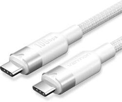 Vention - USB-C 3.2/M, 1m, (fehér, Gen2, 10Gbps), kábel - TRGWF (TRGWF)