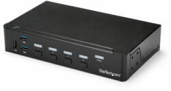 StarTech - 4 portos HDMI KVM kapcsoló - SV431HDU3A2 (SV431HDU3A2)