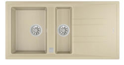 Teka STONE 60 B TG 1 1 / 2B 1D Gránit mosogatótálca, topázbézs