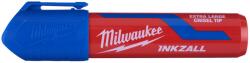 Milwaukee INKZALL XL, Jelölő filc, vastag, 14, 5mm-es hegy, KÉK, száraz, vizes, poros felületre is, 1 darabos, (4932471561)