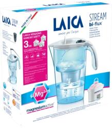 LAICA J31EC05 Stream Line mechanikus kijelzővel fehér vízszűrő kancsó + 3db magnezium active bi-flux szűrő (J31EC05) - bestbyte