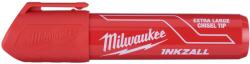 Milwaukee INKZALL XL, Jelölő filc, vastag, 14, 5mm-es hegy, PIROS, száraz, vizes, poros felületre is, 1 darabos, (4932471560)