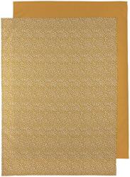 Meyco Baby Чаршаф за бебешка кошара Meyco Baby - 75 х 100 cm, 2 броя, Honey gold (443012) - ozone
