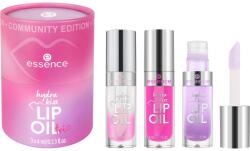 essence Hydra Kiss Lip Oil Trio ajakápoló készlet
