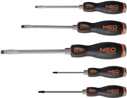 NEO TOOLS csavarhúzó készlet 5db 04-240 üthető