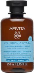 APIVITA Hidratáló sampon vékonyszálú hajra, szulfátmentes, mézzel és hialuronsavval gazdagítva, 250 ml
