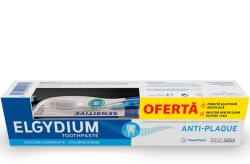 ELGYDIUM Csomag: Elgydium antiplakk fogkrém 75 ml + Elgydium fogkefe