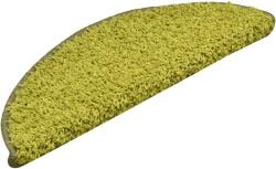 vidaXL 30 db zöld lépcsőszőnyeg 56x17x3 cm 3365810 (3365810)